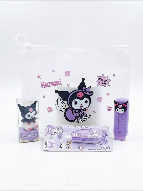 "unbranded" Other - Hello Kitty & Friends -Kuromi Cute Stationary Set